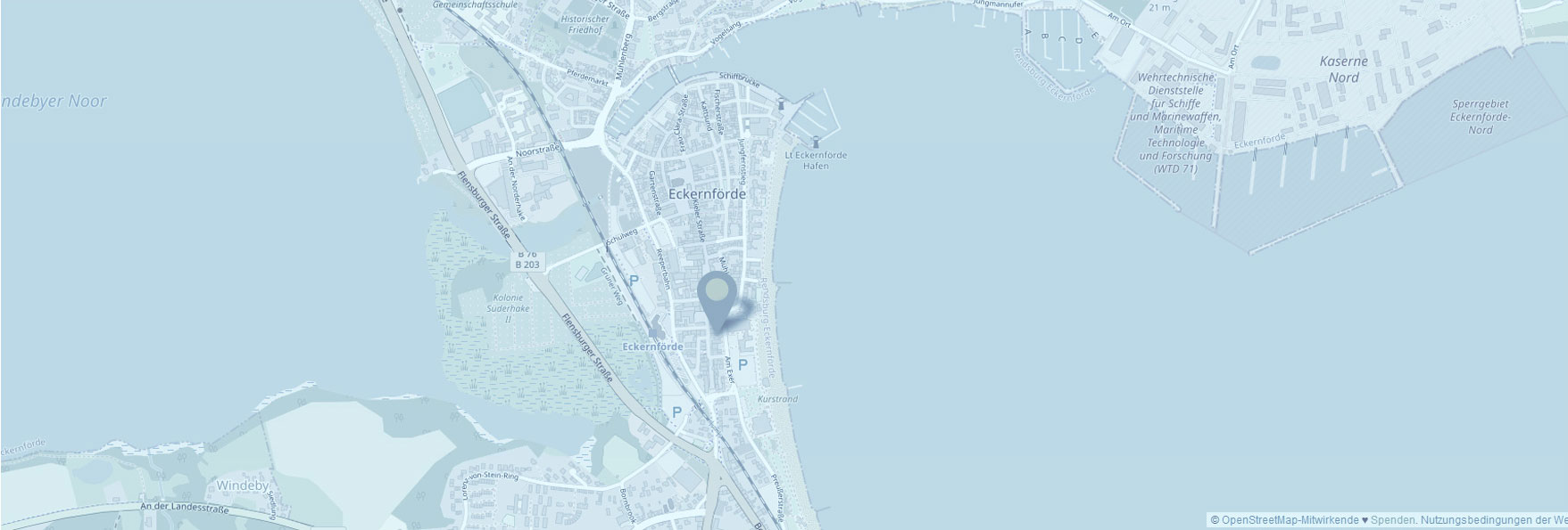 © OpenStreetMap-Mitwirkende. Kacheln mit freundlicher Genehmigung von Andy Allan. Nutzungsbedingungen von Webseite und API